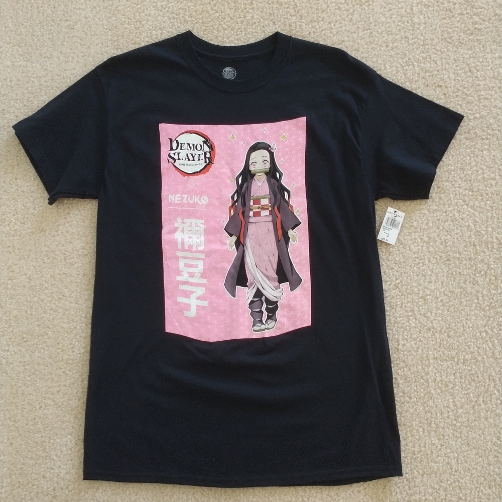 NWT Demon Slayer • black tee